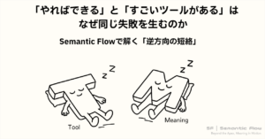 「やればできる」と「すごいツールがある」は、なぜ同じ失敗を生むのか