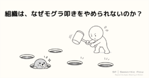 組織は、なぜモグラ叩きをやめられないのか？